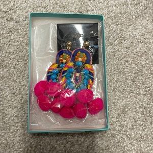 Etsy never worn festive earrings